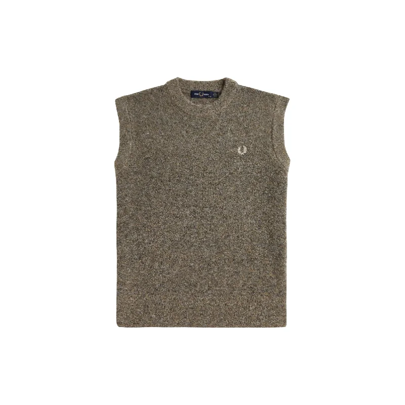 Fred Perry K8104 Boucle Tank low neck tank