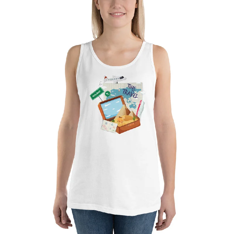 Vintage Time to Travel Women's Tank Top seamless tank top