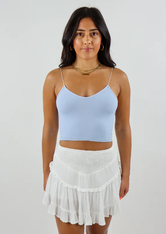 Dreamer Tank ★ Powder Blue neon tank top