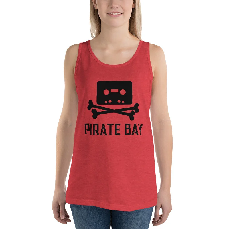 Pirate Radio, Piratebay Women's Tank Top teal tank top