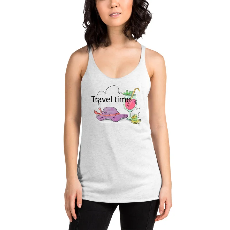 Travel Time Women's Tank ribbed tank top