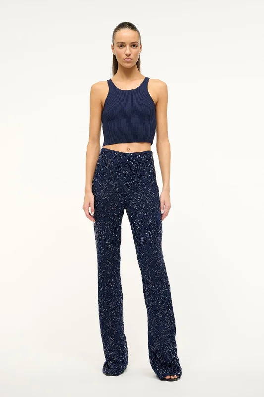 IBISCO CROPPED TANK | NAVY chic tank top