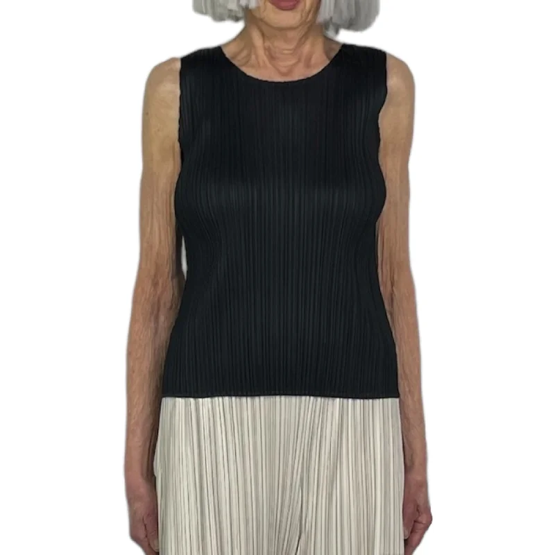 BASICS PLEAT TANK TOP lightweight tank top