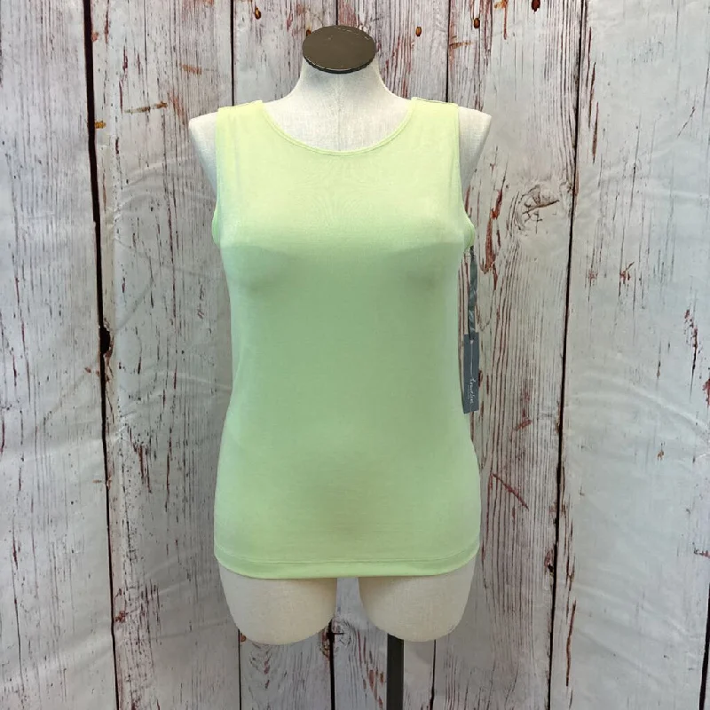 NWT CHICOS CUCUMBER TANK TOP SZ 2 (10/12) TCC turquoise tank top