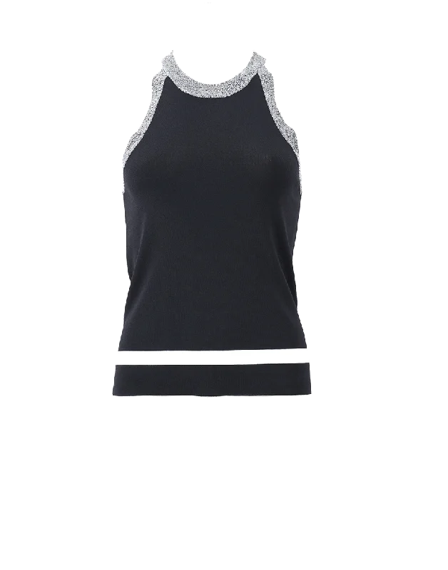 Lucine Racerback Tank scoop neck tank