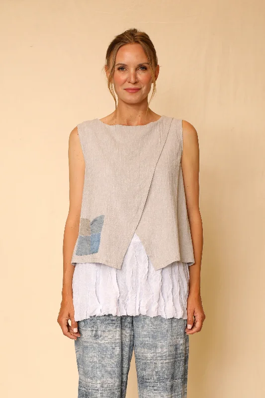 Lydie Tank - H91159 vintage tank top