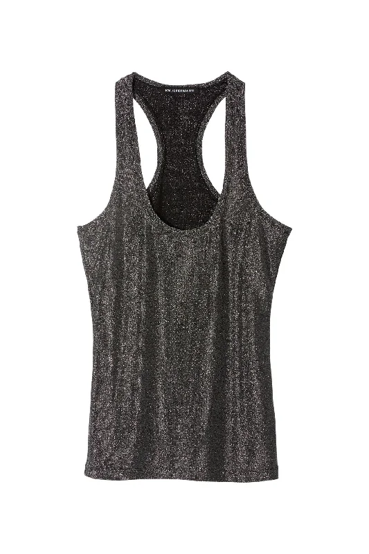 ORIGINAL TANK SILVER LUREX slim fit tank