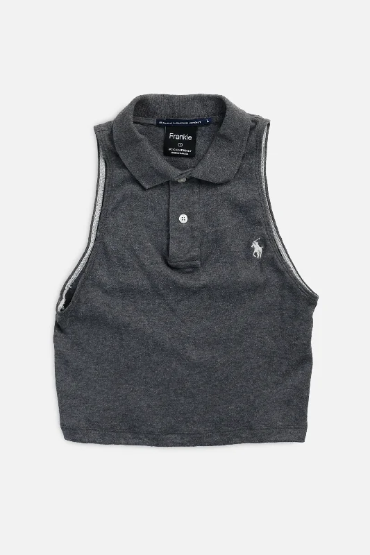 Rework Collared Tank - S seamless tank top