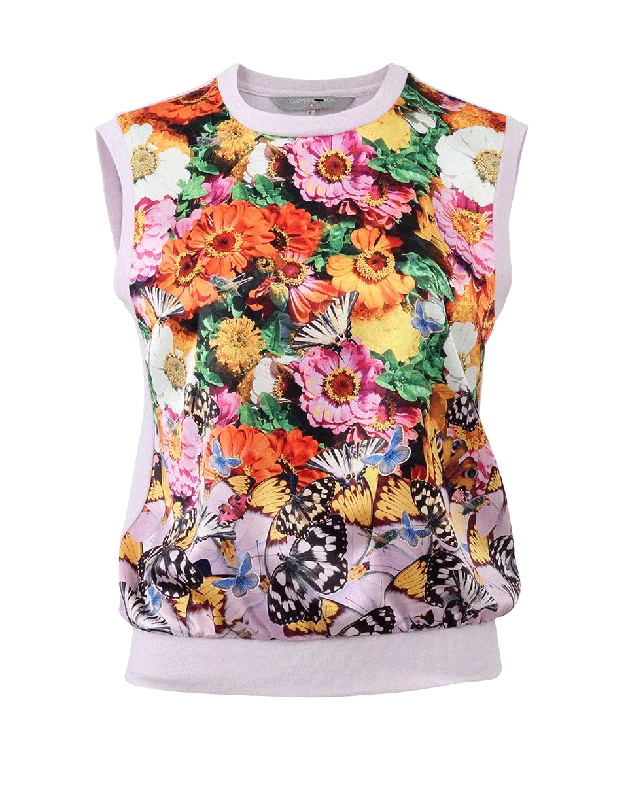 Butterfly Petals Tank crossback tank top