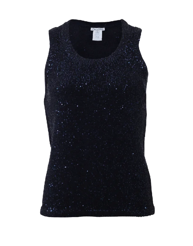 Sequin Tank adorable tank top