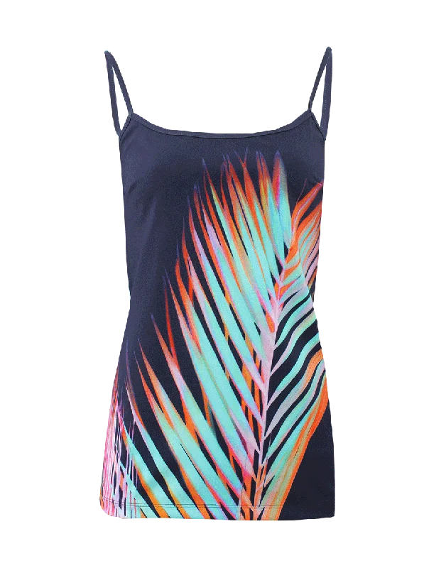 Palm Print Tank workout tank top