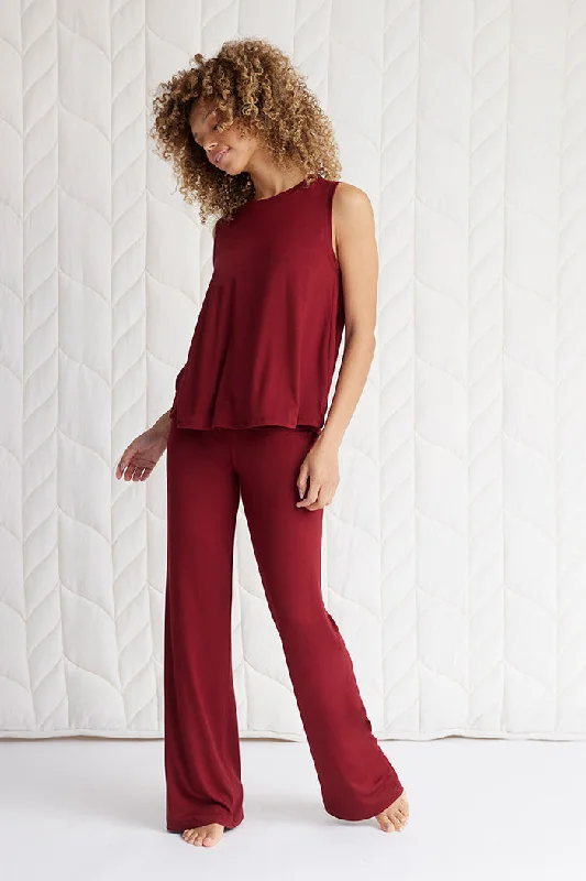 Swing Tank + Pajama Pant layering tank top