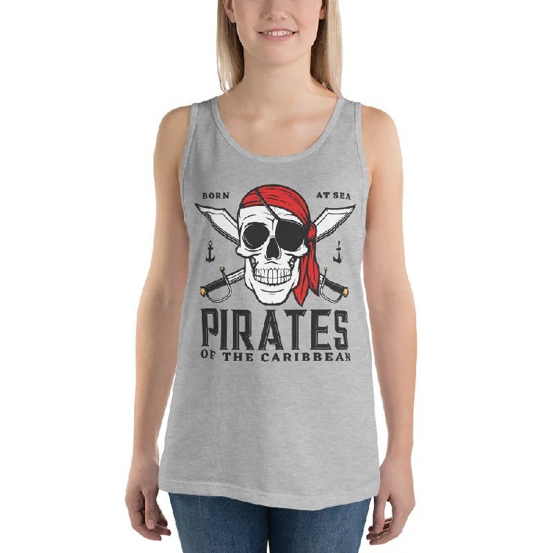 Pirates of the caribbean Women's Tank Top beige tank top