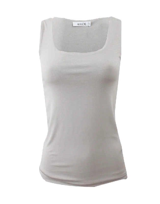 Stretch Shell Tank solid color tank