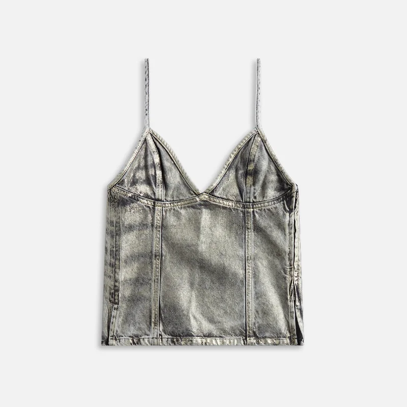 Diesel De-Fulsy-S Tank Top - Silver comfortable tank top