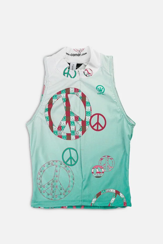 Rework Cycling Tank - S halter tank top
