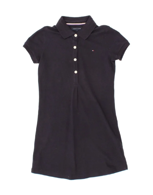 TOMMY HILFIGER Girls Polo Dress 9-10 Years Navy Blue Cotton Tunics Versatile functional TOMMY HILFIGER Girls Polo Dress 9-10 Years Navy Blue Cotton Tunics Versatile functional