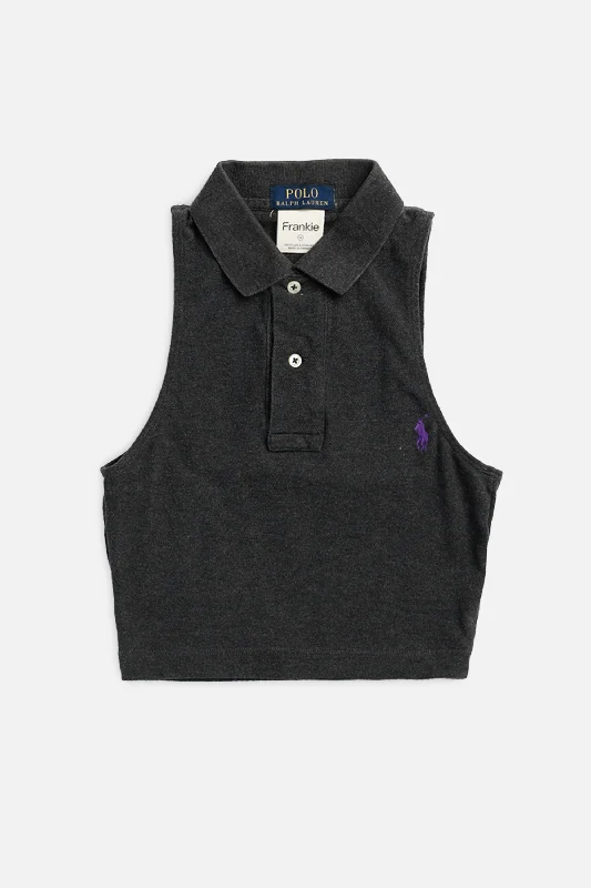 Rework Collared Tank - XS comfortable tank top