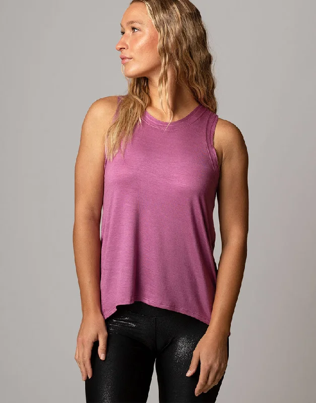 Sunday Tank Mulberry bold tank top