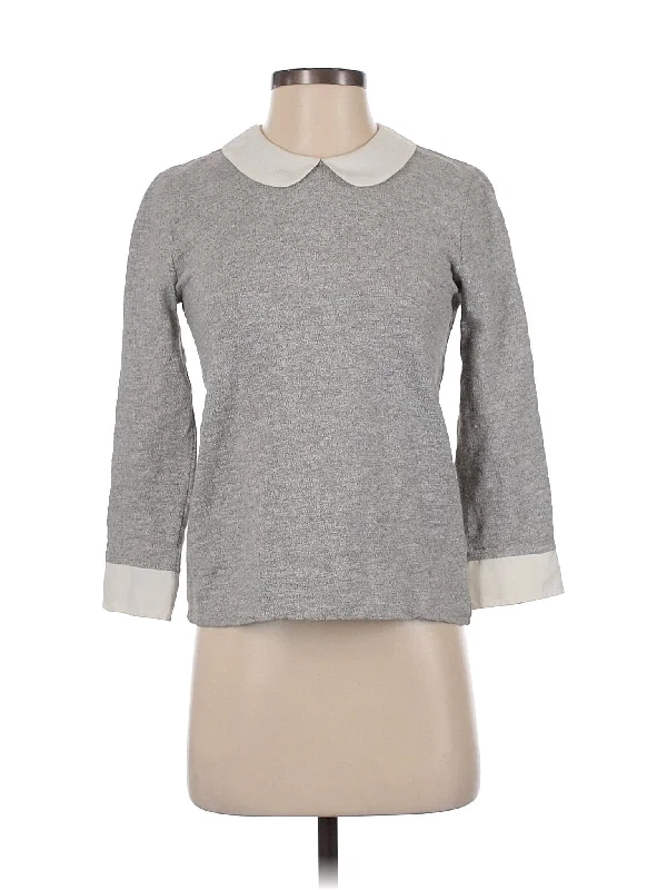 Pullover Sweater Elbow Length Sleeve