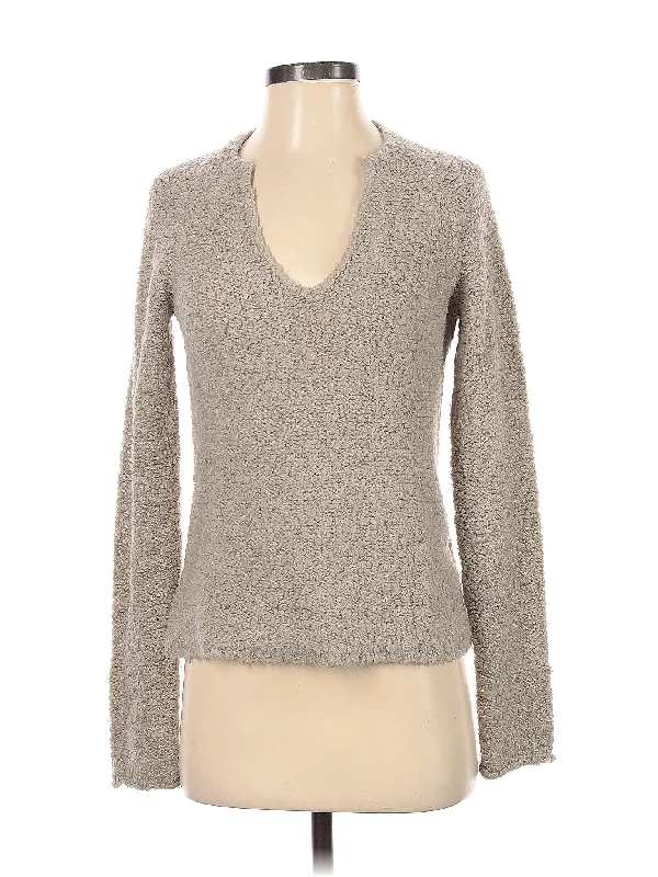 Pullover Sweater Textured Knit Design