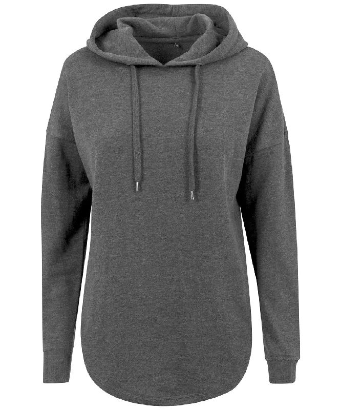 Charcoal - Women's oversized hoodie Hoodie with Thumb Holes Functional Cozy