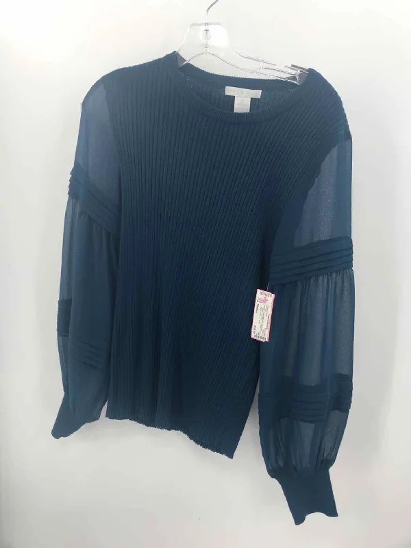 Pre-Owned Design History Blue Size Medium Sweater Cashmere Blend Cotton Blend Poly Blend