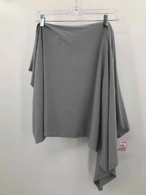 Pre-Owned Wolford Grey Size One Size Poncho Sweater Zippered Buttoned Snapped