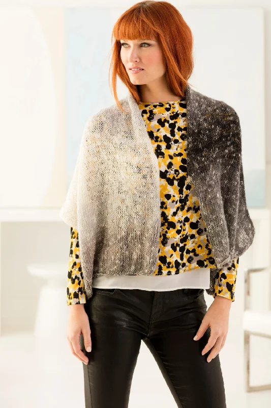 Perfectly Simple Rectangle Shawl (Knit) Comfortable Shawl Scarf Wrap