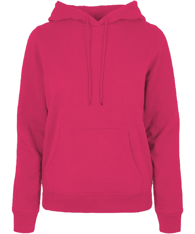 Hibiscus Pink - Women's basic hoodie Hoodie with Half-Zip Sporty Casual