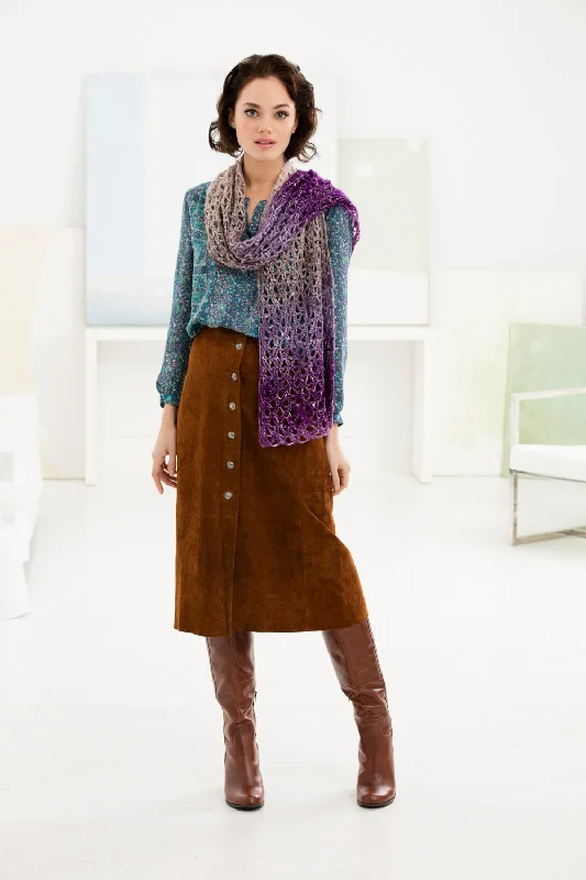 Burnham Market Shawl (Crochet) Fashionable Embroidered Shawl
