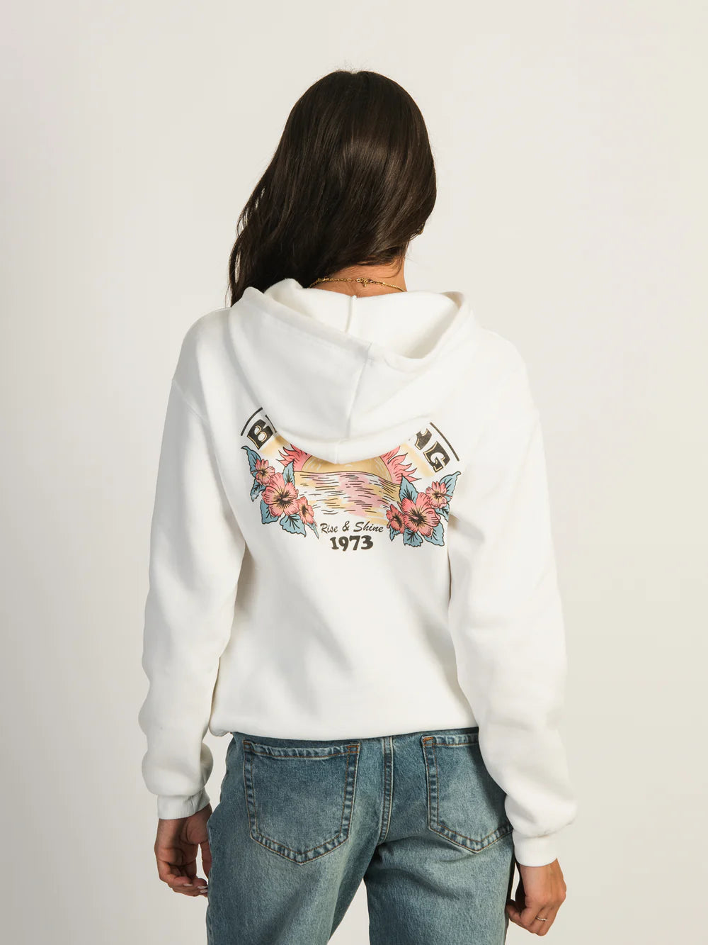 BILLABONG ACT COOL HOODIE Hoodie with Hem Embroidery Detailed Premium