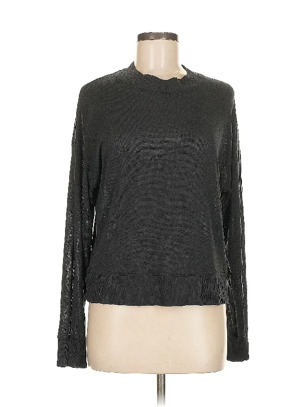 Pullover Sweater Zipper Front Cardigan