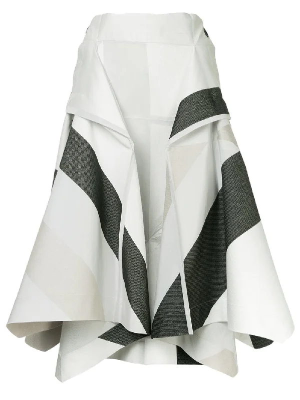 printed puffball trousers Trousers Striped Patterned
