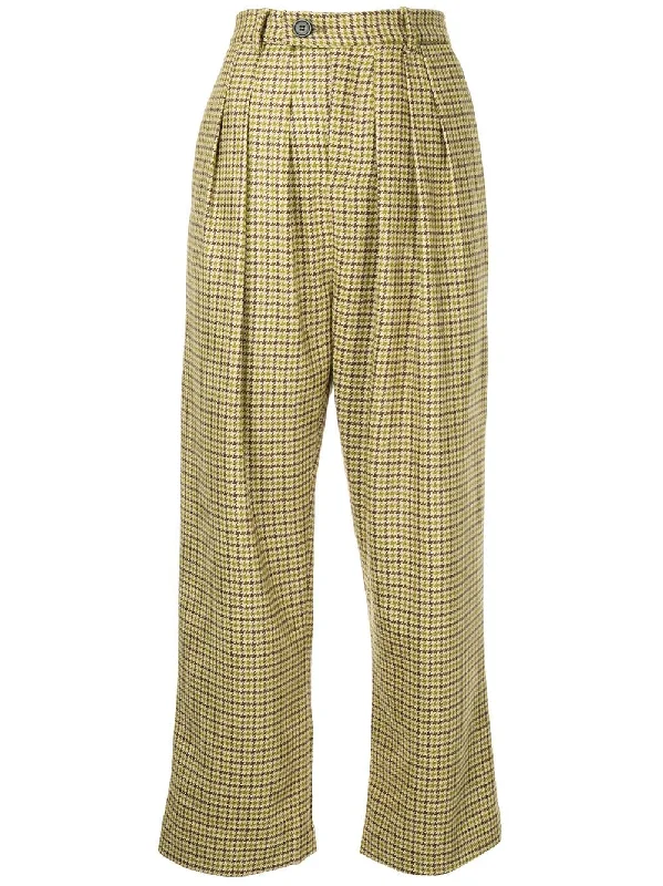 check print trousers Trousers stylish modern