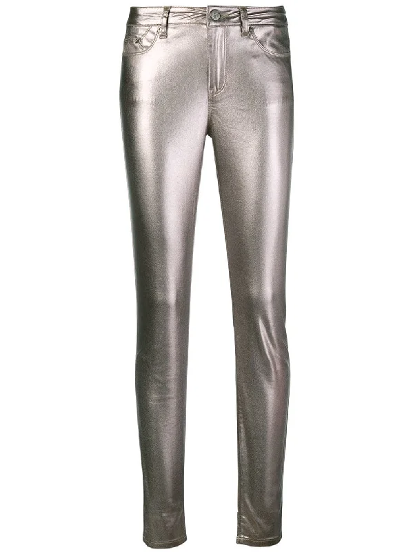 coated skinny trousers Trousers Modern Contemporary