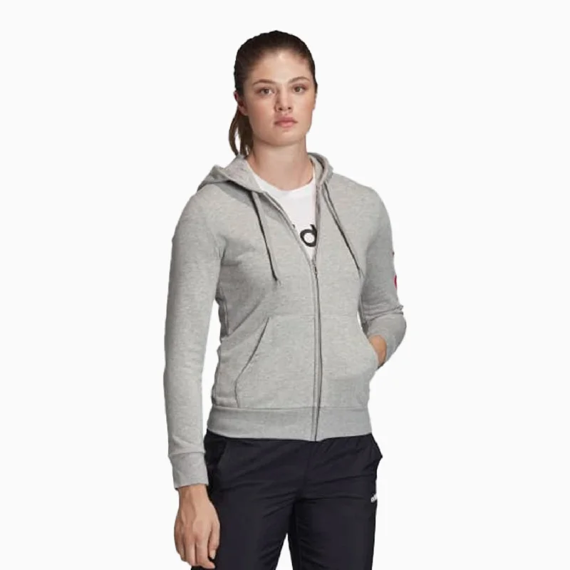 Women's Essentials Linear Hoodie Hoodie with Bell Sleeves Flared Feminine