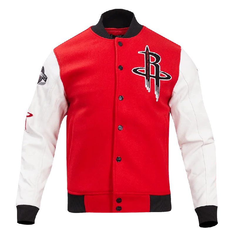 CHAMARRA NBA HOUSTON ROCKETS CITY LOGO VARSITY JACKET Elasticated Jacket Padded Jacket Insulated Jacket