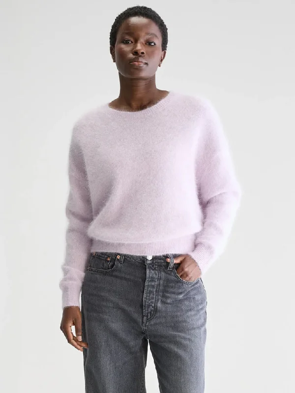 Bellerose Datus Sweater in Glycine Polka Dot Checkered Tartan