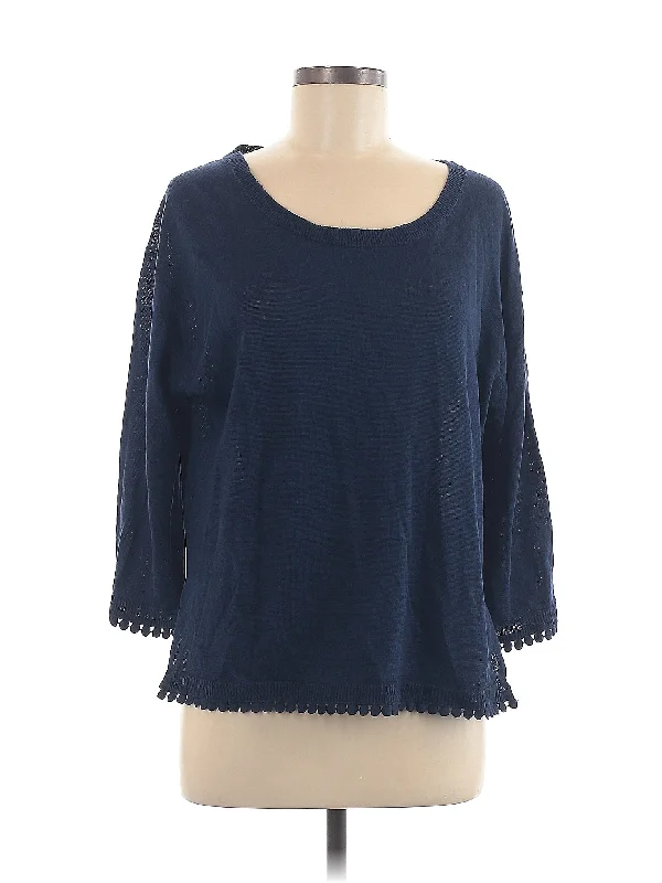 Pullover Sweater Cold Shoulder Design