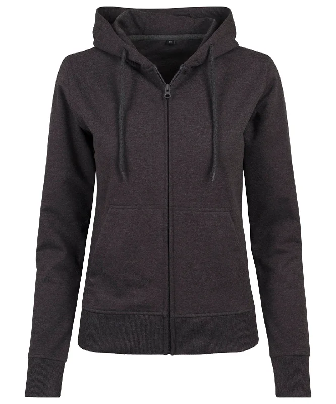 Charcoal - Women's terry zip hoodie Hoodie Crop Top Short Trendy