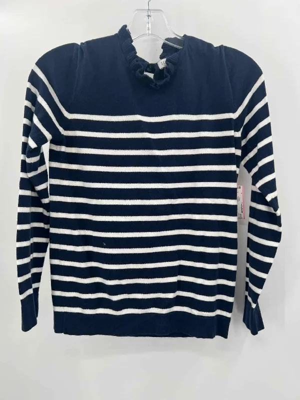 Pre-Owned J Crew Navy Size XS Sweater Elasticated Padded Insulated