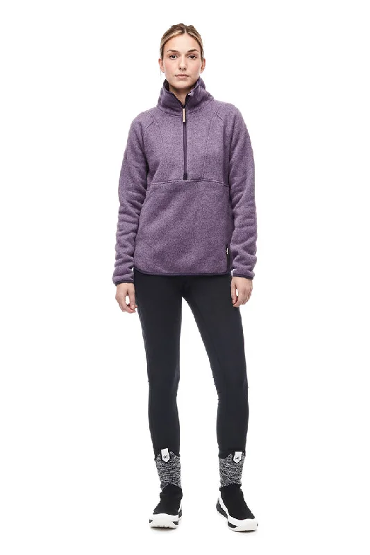 Hiti Half Zip Sweater (Women's) - Past Season Wool Sweater Cotton Sweater Cashmere Sweater