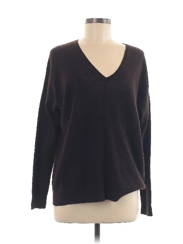 Cashmere Pullover Sweater V-Neck Stylish Pullover