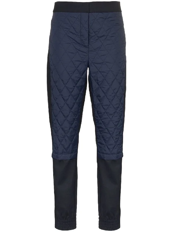 quilted jogger trousers Trousers Mesh Breathable
