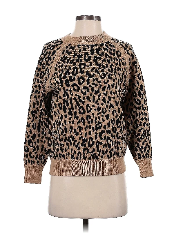 Pullover Sweater Lantern Sleeve Elegant
