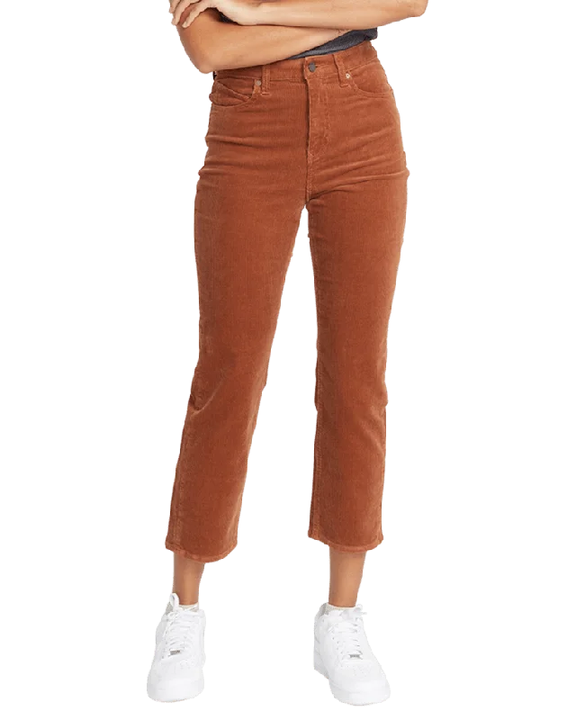 Stoned Straight Trousers in Nutmeg Trousers Summer Linen