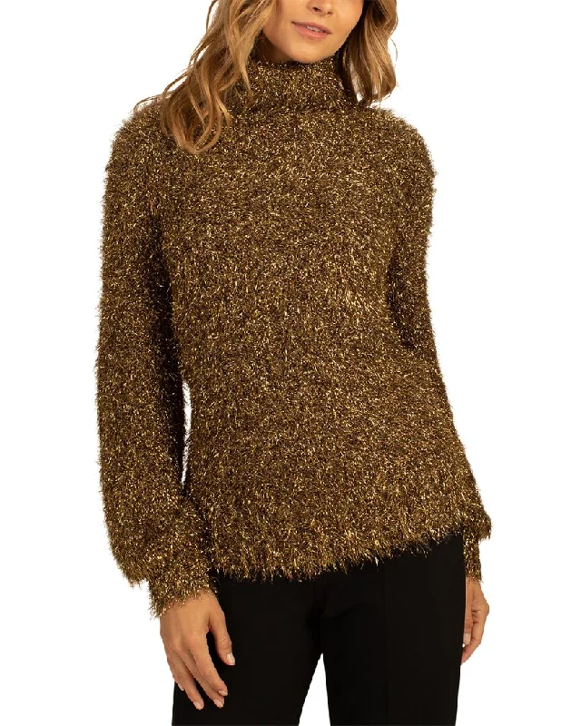 Trina Turk Elara Pullover Boat Neck Sweater