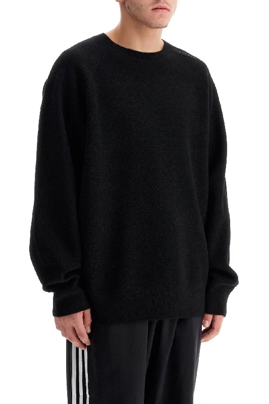 Y-3 Wool Crewneck Pullover Box Sleeve Comfort