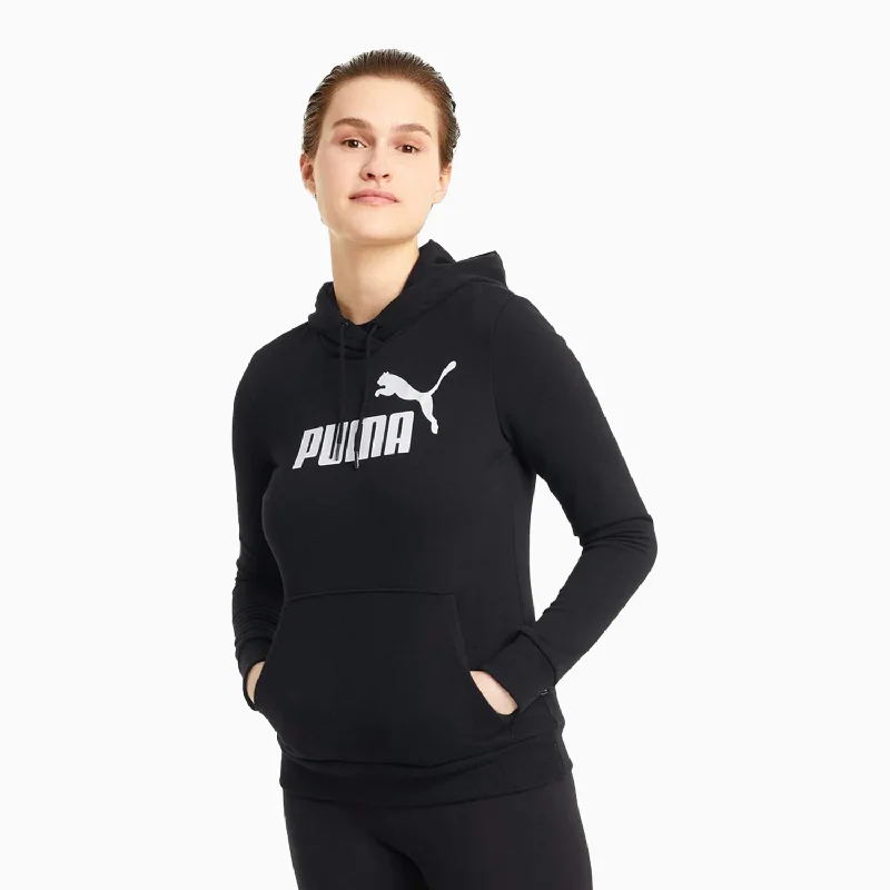 Women's Essential Logo Hoodie Hoodie with Relaxed Fit Easy Casual